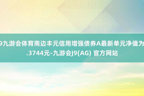 J9九游会体育南边丰元信用增强债券A最新单元净值为1.3744元-九游会J9(AG) 官方网站